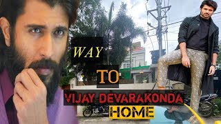 Way To Vijay Devarakonda Home Telugu Celebrity Homes Mohan Hyderabad Travelers