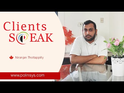 Clients speak — Niranjan Thottappilly