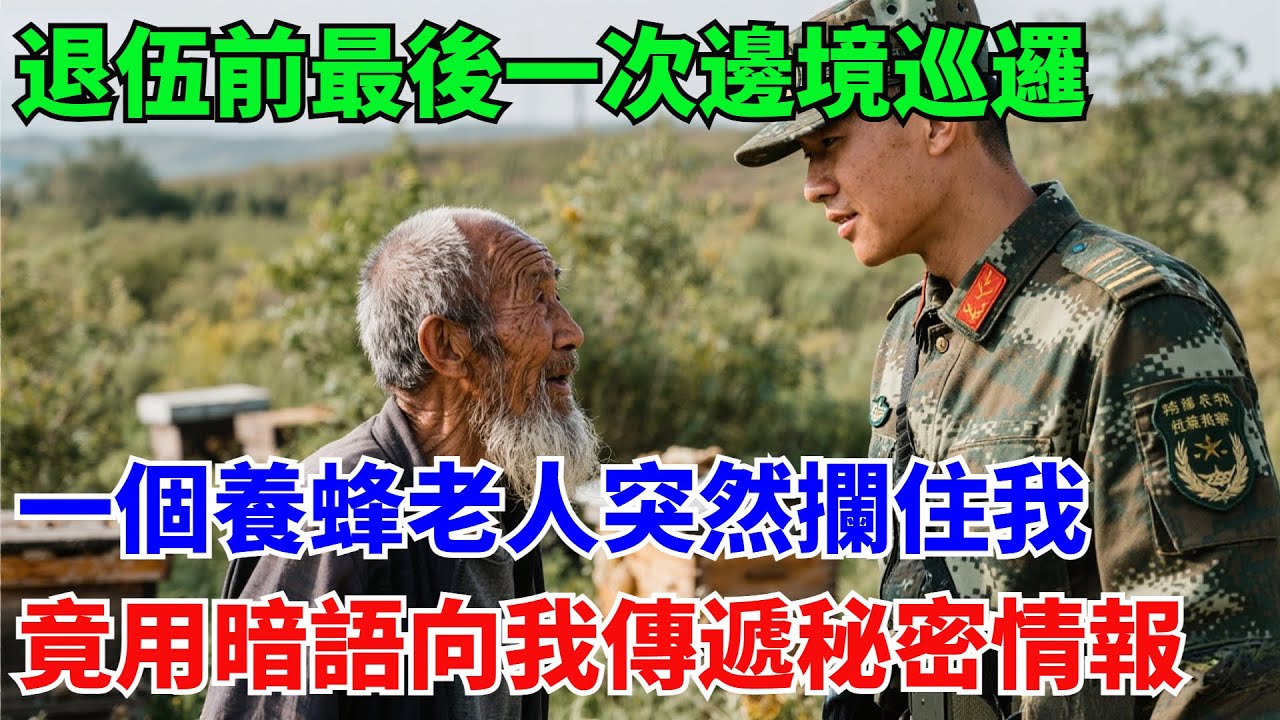 退伍前最後一次邊境巡邏，一個養蜂老人突然攔住我，竟用暗語向我傳遞秘密情報#奇聞#故事#真實案例#民間故事