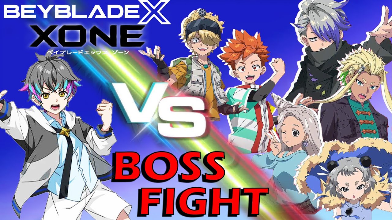 Beyblade X: Xone  All Boss Fight