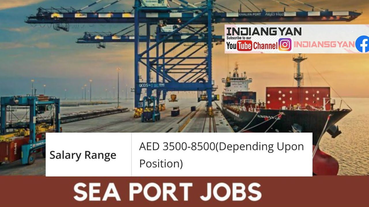 Dubai Sea Port Job Vecancy Dubai UAE jobs2022 jobindubai dubaijobs