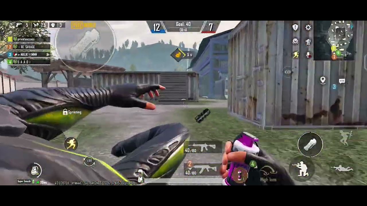 PUBG warehouse gameplay video ♥️❤️‍🔥