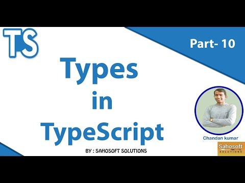 Types in TypeScript : Typescript Tutorials in Hindi