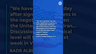 US and Iran make 'significant progress' in talks, will meet again soon