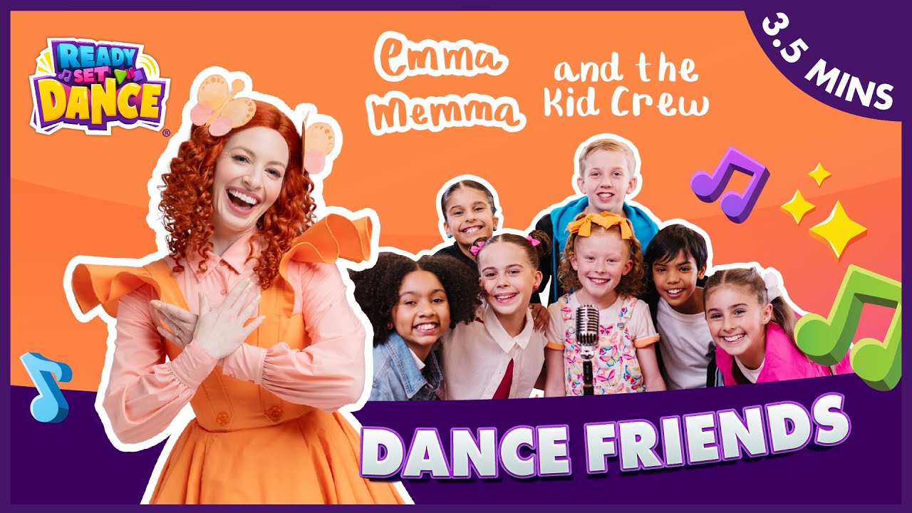 Танцевальные друзья | Эмма Мемма и команда Kid Crew | Ready Set Dance