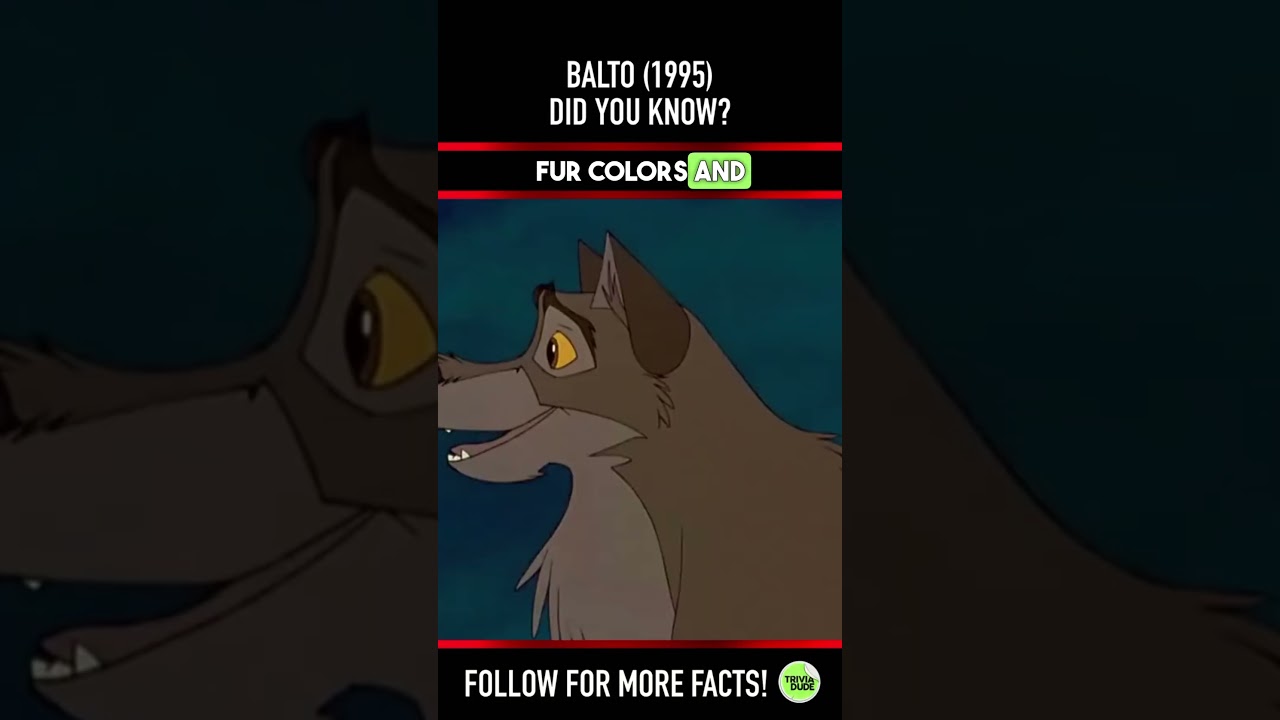 Did you know THIS about BALTO (1995)? Movie Facts & Trivia 7