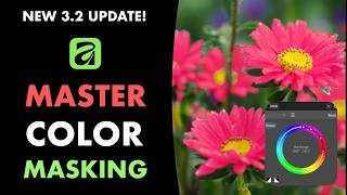 Master Precise Color Selections in Affinity 3.2 | Hue Range Mask Tutorial (Updated for 3.2)