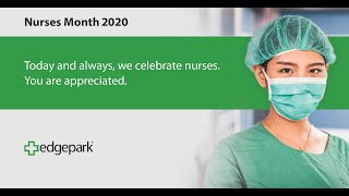 Happy Nurses Month 2020 from the Edgepark Diabetes team