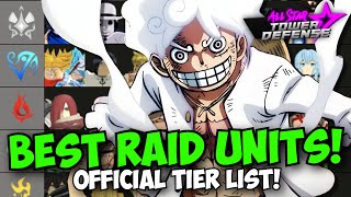 New BEST RAID / STORY Units in ASTD! ( Tier List Review)