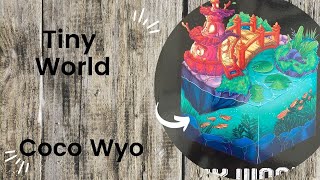 Tiny World  - Coco Wyo //Adult Colouring Book  Flip Through