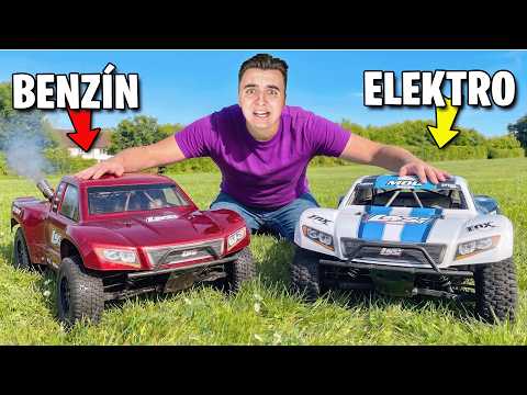 Benzín vs. Elektro Autíčko na Ovládání! Jaké je Lepší?