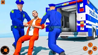 سائق حافلة النقل سجين - حافلة ألعاب السجناء - شاحنة السجناء - محاكي القيادة - العاب اطفال صغار screenshot 3