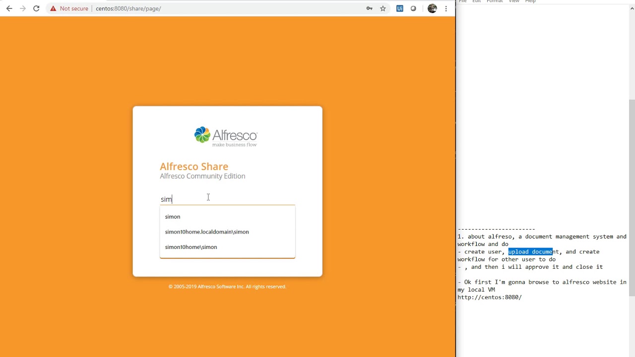  New  Alfresco Document Management System and Workflow