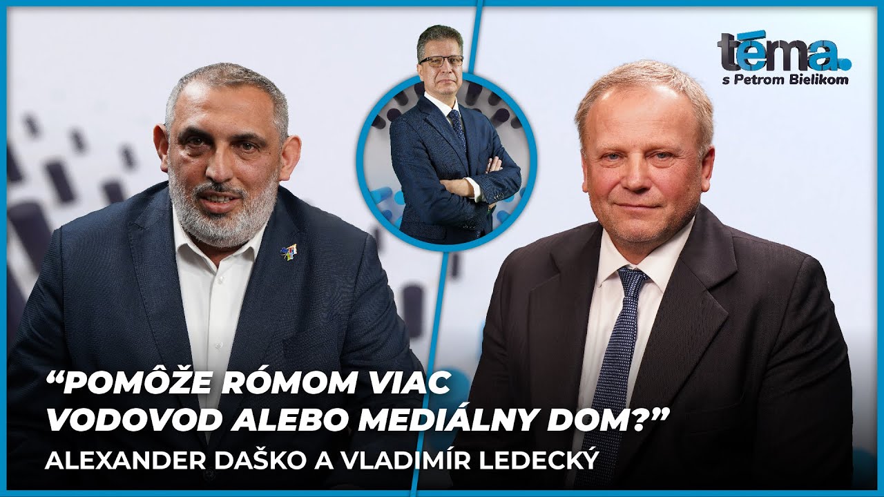 Pomôže Rómom viac vodovod alebo mediálny dom? | Alexander Daško a Vladimír Ledecký