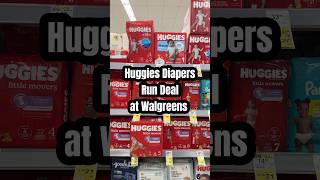 🛑 DEAD DEAL🛑 🔥Huggies Diapers Run Deal at Walgreens🔥#walgreens #couponing #wags #howtocoupon