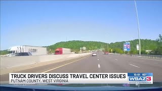 Truck drivers discuss travel center issues