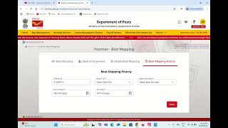 IT 2.0 INDIA POST Postman Beat Mapping