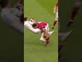 George North with a monster tackle on Owen Farrell! 🏴󠁧󠁢󠁷󠁬󠁳󠁿😤
