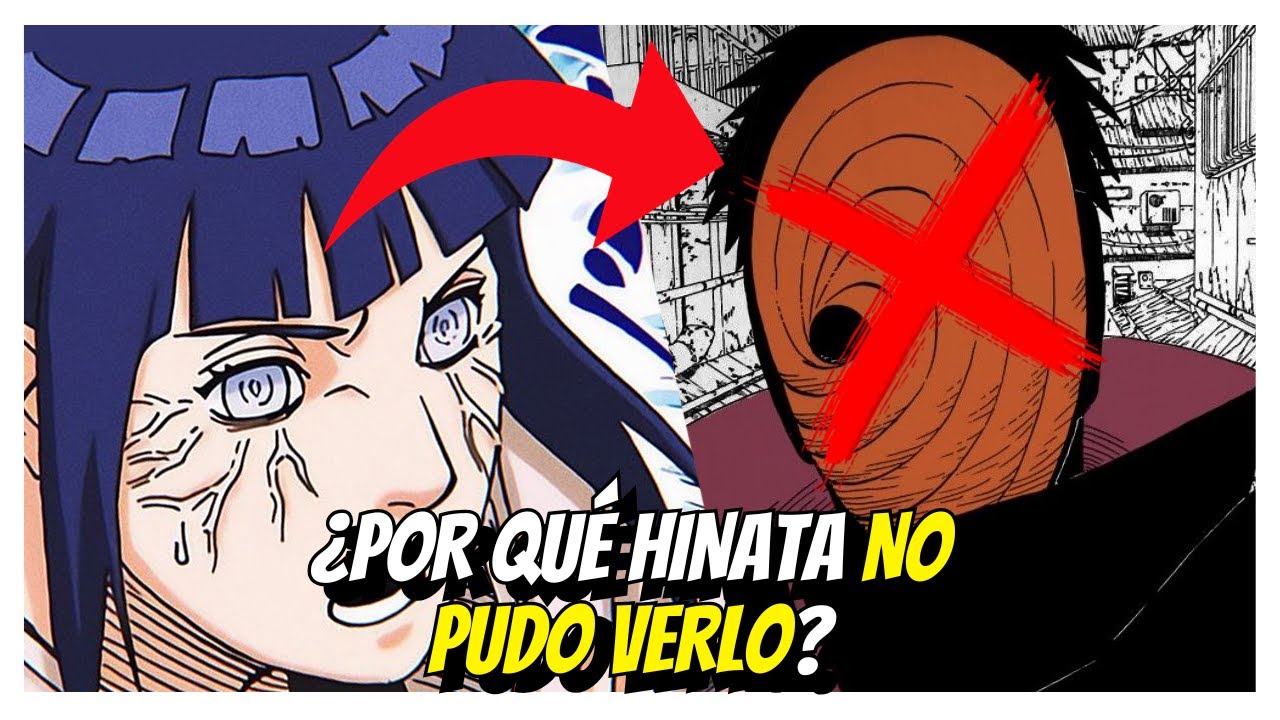 ¿Por qué el BYAKUGAN NO PUDO ver a través de la máscara de Obito?