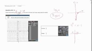 ALEKS: Graphing Logarithms #1