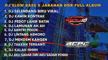DJ SELENDANG BIRU X KAWIN KONTRAK || SLOW BASS X JARANAN DOR FULL ALBUM •KIPLI ID RMX