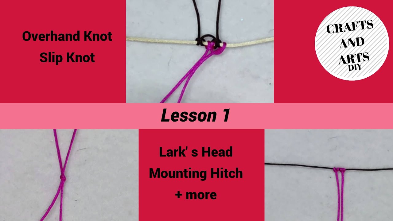 Macrame lessons - Μαθήματα μακραμέ