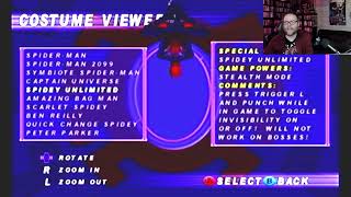 Cap Cant Play Spider-Man (2000) for Sega Dreamcast Part 2 @Geekvolution