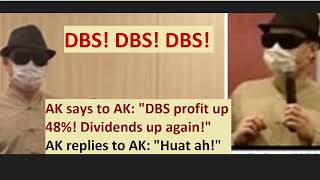 Profit up 48% and dividend increases again! Huat with DBS! If AK can do it so can you!
