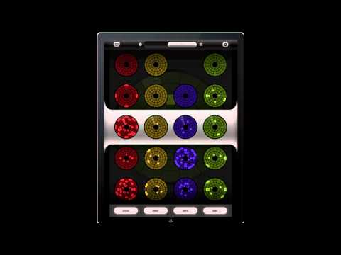 Loopseque. Music app for iPad. Making beats. Downtempo