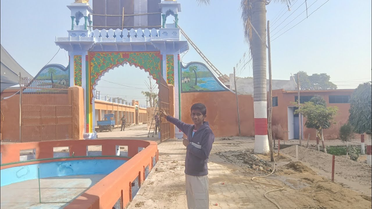 Numaesh mein hathaudi wala jhula 🎢