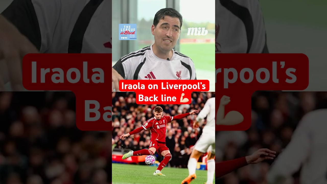 ANDONI IRAOLA IS CONFIDENT IN HIS LIVERPOOL BACK LINE THIS SEASON 👀