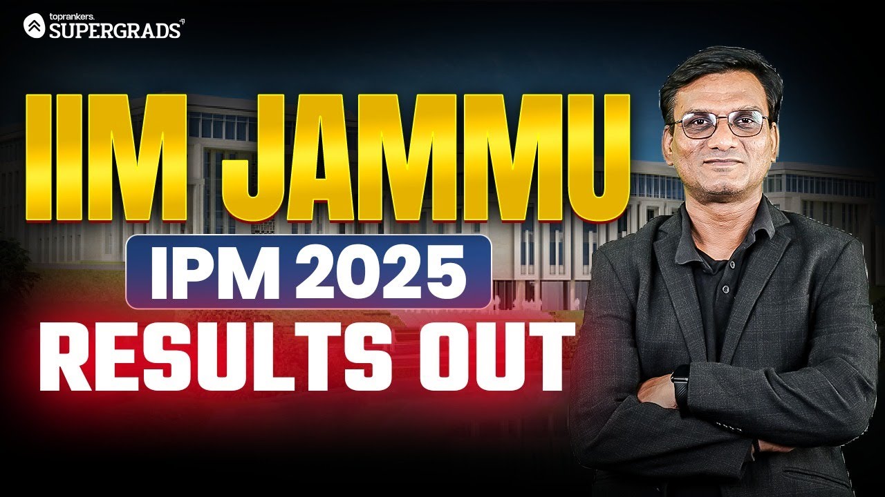 IIM Jammu IPM 2025 Results OUT NOW 📢| Final Merit List Released 📝| Step-by-Step Guide to Check 🔎