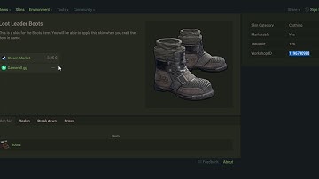 Rust How to get Skin