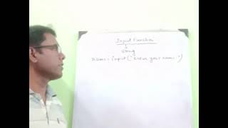 Python Input Function