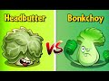 Baby BONK CHOY vs HEAD BUTTER vs CELERY STALKER - Who Will Win? - PvZ 2 Plant vs Plant