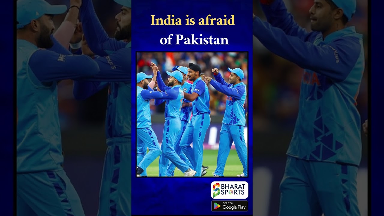 India is afraid of Pakistan | Sports News English | Bharat Sports