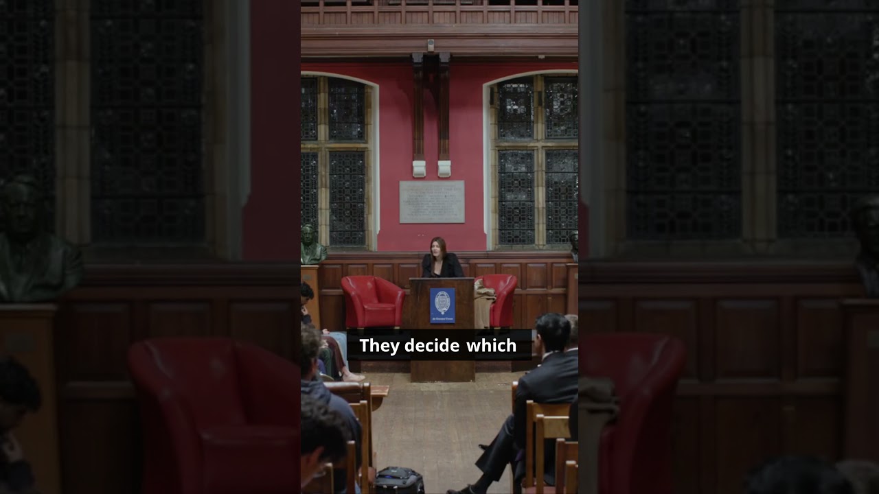 Laila Cunningham Talks About Trading Freedom for Safety at the Oxford Union
