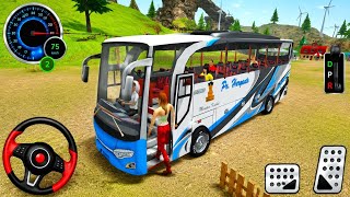 Bus Driving Game 2026 3D | Off-road Bus  Driving Simulator Passenger Pickup - Android Gameplay  screenshot 5