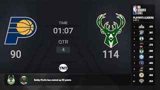 Philadelphia 76ers @ New York Knicks 5 |#NBAplayoffs presented by Google Pixel Live Scoreboard