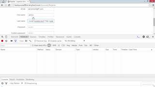 Celebrity Web Application Penetration Testing | Client only validation Profile