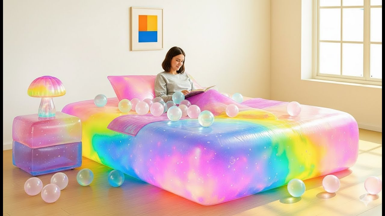 Which Colorful Bed Calls to You? 🛏️💤 Pt.1 | Stress Relief Sleep ASMR