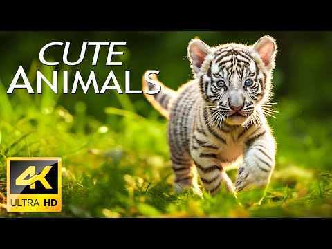 Baby Animals Artistic Expressions Of Young Animal Delight With Relaxing Music