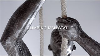 Climbing Man Statue - Home Source Furniture - Houston, Tx