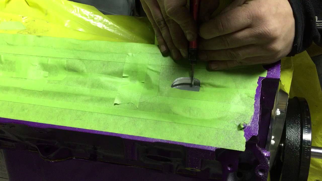 Piston to valve clearance Fly cutting a pistons by hand YouTube