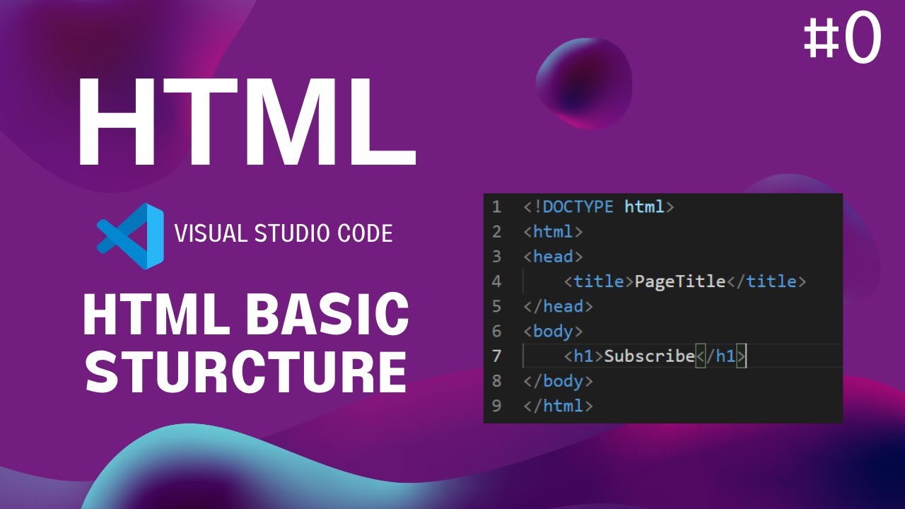 Web Development #0: HTML - Basic HTML structure - YouTube