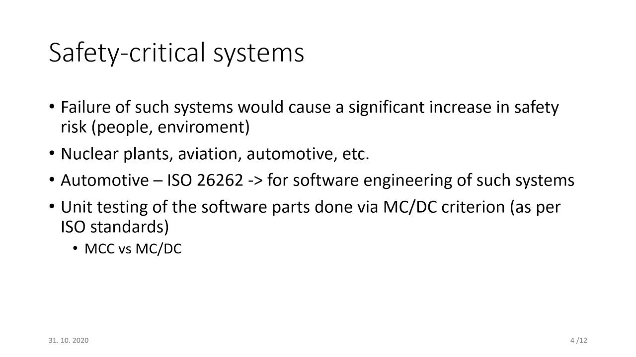 Machine Learning Based Test Data Generation for SafetyCritical Software (Video, ESEC/FSE 2020