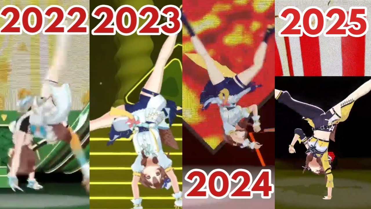 Korone's Flip Evolution [2022-2025]