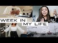 productive WEEK IN MY LIFE | first week of classes + princess polly try-on haul 2021