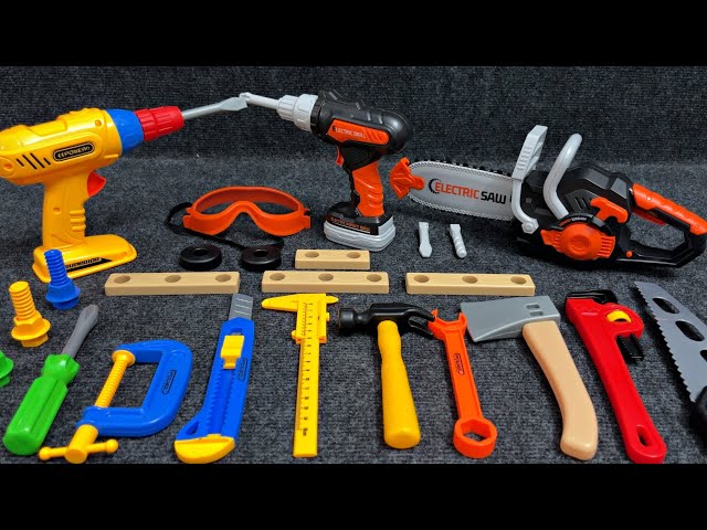 Toy ASMR】究極のメカニックキット＆電動チェーンソー開封