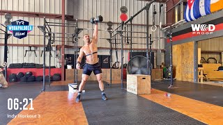 Wodapalooza 2024 Qualifier Workout #3
Workout # 3 I went with:
2 Rounds:
25 Toes to Bar
35 Box Jump Overs
45 Dumbbell Snatches
Train with me! ‣ https://getstarted.nickdompierre.com
Subscribe ‣ http://bit.ly/2mPoyQm
Instagram ‣ https://www.instagram.com/nickdompierre
Check out Laura and Is brands!
Booty Bands ‣ https://teambigbooty.myshopify.com
Grips ‣ https://deadlygrip.com
Lauras App ‣ http://elevate.laudices.com Wodapalooza 2024 Qualifier Workout #3